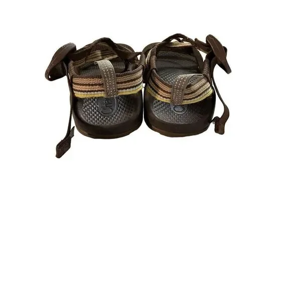 Youth Chaco Sandals Brown Arch Support - Picture 5 of 12
